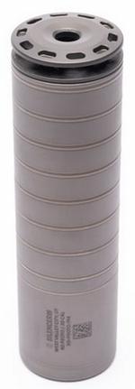 SilencerCo SU5328 Scythe-Ti  30 Cal 7.62mm, Rated Up To 300 RUM, 6.16 Inch L Titanium, Single-Port Anchor Break, 5/8 Inch-24 tpi Direct Thread Adapter  | .307.62mm | 816413028315