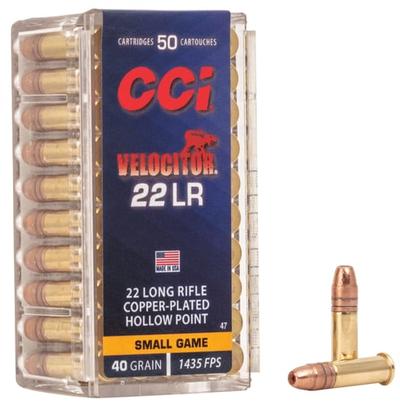 CCI 22LR VELOCITOR 40GR HP 50/5000 | 076683000477