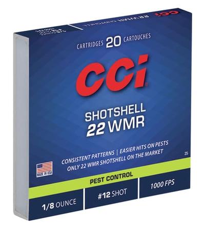 CCI 22WMR SHOTSHELL 20/2000 | 076683000255