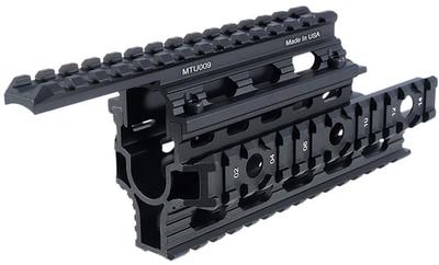 UTG PRO AK47 TACT QUAD RAIL BLK | 4712274527645
