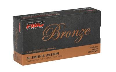 PMC BRNZ 40SW 165GR FMJ 50/1000 | 741569070430