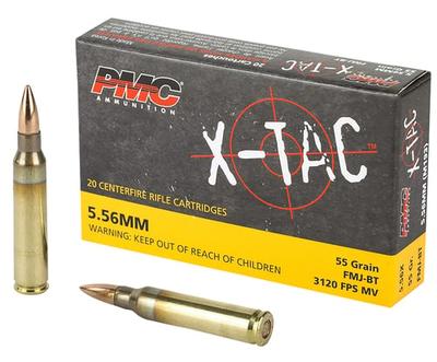 PMC XTAC 556NATO 55GR FMJBT 20/1000 | 741569010115