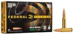 FEDERAL GOLD MEDAL 308 WIN 168GR MATCHKING 20RD 10BX/CS  | .308 WIN | 029465089337
