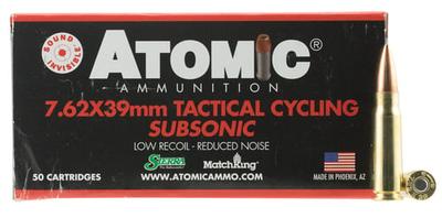 ATOMIC 00474 7.62X39     220 CYCLING TAC SUB 50/10 | 858767004744