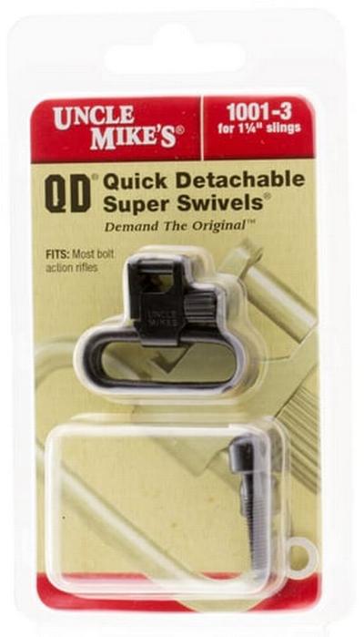 Uncle Mikes MO10013 Super Swivel  Blued 1.25 Inch Steel Quick Detach | 043699100132