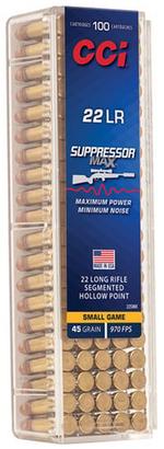Suppressor Max 22LR 45gr Segmented Hollow Point | 604544698558