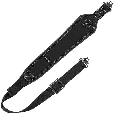 Baktrak Glen Eagle Rifle Sling, Black Finish, w/Swivel | 026509083429