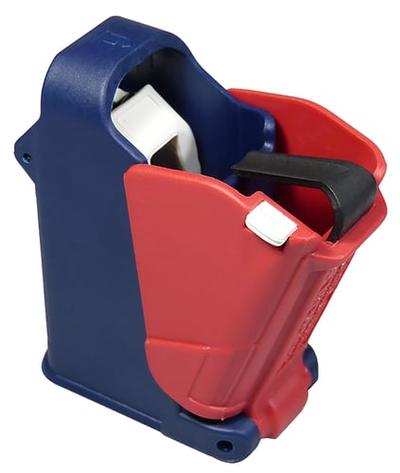 LULA UP60US UNIV PISTOL MAG LOADER 9/45 RED/WHT/BL | 811619021078