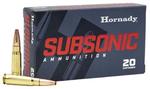 HRNDY 7.62X39 255GR SUB-X 20/200  | 7.62x39mm Russian | 090255807875