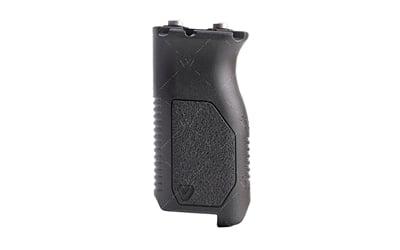 Angled Vertical Grip with Cable Management, Long, Fits MLOK, Black | 793811764055