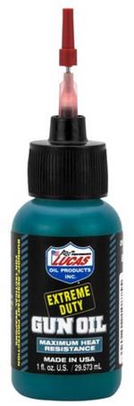 Lucas Oil 10875 Extreme Duty Gun Oil Against Heat, Friction, Wear 1 oz Squeeze Bottle | 049807108755