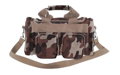 Bulldog Cases Economy Range Bag, 2 Outside Pockets, Nylon, Throwback Camo BD900T | 672352016482