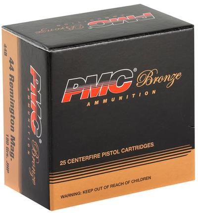 PMC BRNZ 44MAG 180GR JHP 25/500 | 741569200035