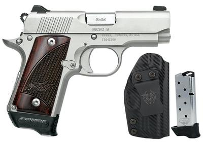 KIMBER 3300255 MICRO 9 SS RSWD  9MM 3.15      RTC | 669278332550
