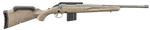 RUGER AMERICAN GENII RANCH 6MM ARC 16.1 Inch COBALT FDE SPLAT  | 6mm | 736676469260