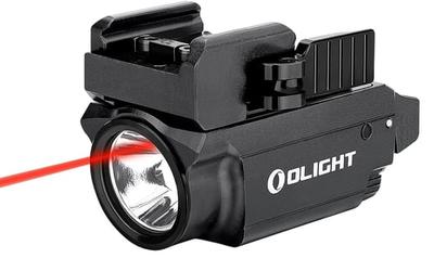 Olightstore Usa Inc BALDRRLMINI Baldr RL Mini Black Aluminum Alloy 600 Lumens 130 Meters Beam | 6972378122018