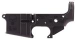 Spikes STLS015 Punisher Stripped Lower Receiver Multi-Caliber 7075-T6 Aluminum Black Anodized for AR-15  | .223 REM | 855319005013