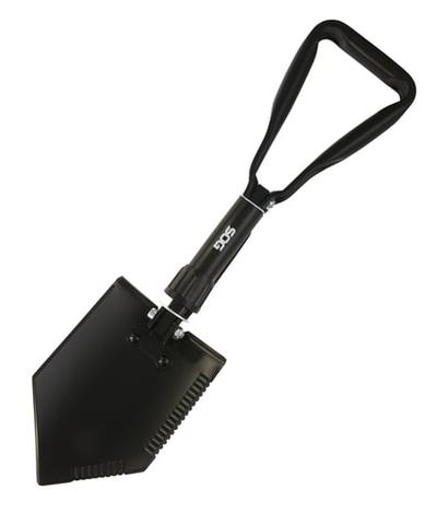 Entrenching Tool Black Powder Coated High Carbon Steel w/Triangle Handle | 888151070048