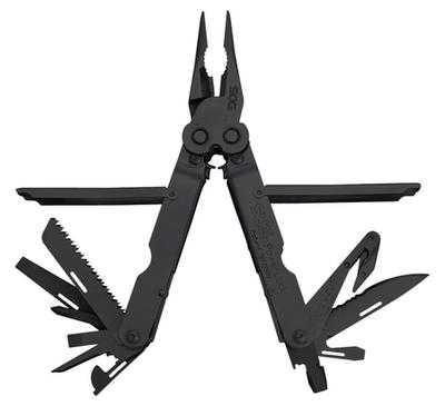 Powerlock VCutter Black Oxide 420 Stainless Steel 7 Inch Long Features 18 Tools w/S | 729857993982