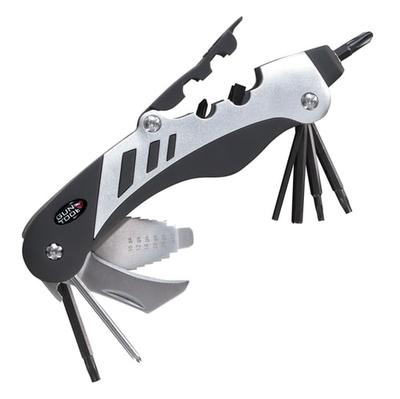 The Gun Tool, MultiTool, Black/Silver, Dual Blade, MultiBit Kit, Stainless Ste | 813119010637