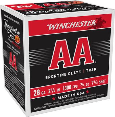 WIN AASC287    AA SPT CLY 28 2.75 7.5  3/4 25/10 | 020892015272