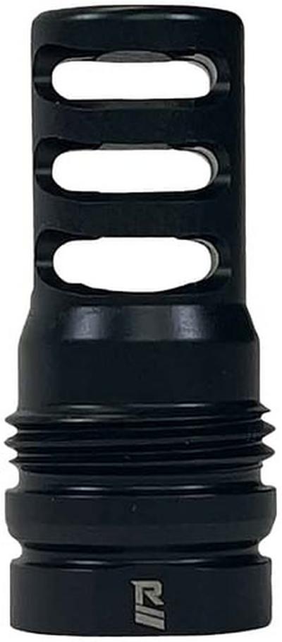 Rugged Suppressors MB024 3 Port Brake  338 Cal 8.6mm, 5/8 Inch24 tpi, Dual  Taper Locking System, Fits R.U.M. Mount | 850044499151