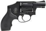 Smith  Wesson 150544 Model 442 CA Compliant 38 SW Spl P 5 Shot 1.88 Inch Stainless Steel Barrel, Carbon Steel Cylinder, Aluminum J-Frame, Black Metal Finish, Integral Front Sight, No Safety Lock  | .38 SPL | 022188137545