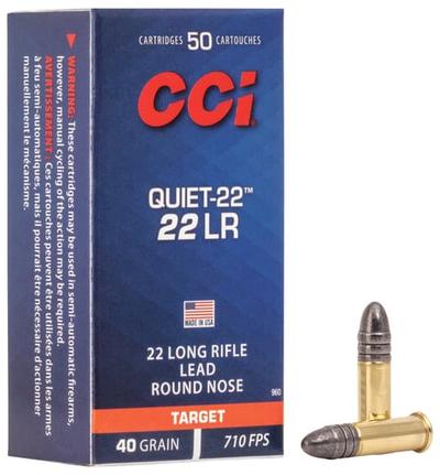 CCI 960   22LR       QUIET     40 LRN       50/100 | 076683009609