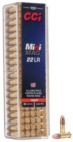 CCI MINI-MAG 22LR 40GR LEAD-RN 1235FPS 100RD 50BX/CS  | .22 LR | 076683000309