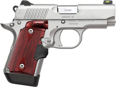 KIMBER 3700482 MICRO 9 STNLSS RSWD    9MM 3.15 71 | 669278374826