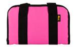 US PeaceKeeper Attache, Pistol Case, 12.5x6.5, 600 Denier Polyester, Pink P211 | 663306211237