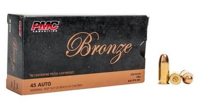 PMC 45A TRGT 45ACP   230 FMJ                 50/20 | 741569070225