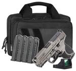 Smith  Wesson 14804 MP M2.0 Bundle 9mm Luger 151 3.60 Inch Black Armornite Barrel, Tungsten Gray Cerakote Stainless Steel Serrated w/Optic Slide, Tungsten Gray Cerakote Aluminum Frame w/Picatinny Rail,  | 9x19mm NATO | 022188906103