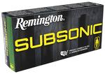 Remington Ammunition 27746 Subsonic  308Win 190gr Bonded Hollow Point 20 Per Box/10 Case | 047700277462