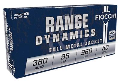 FIOCCHI 380ACP 95GR FMJ 50/1000 | 762344001852