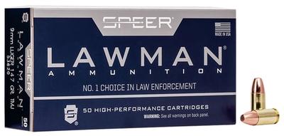 SPEER 53620 LAWMAN       9MM   147 TMJ       50/20 | 076683536204