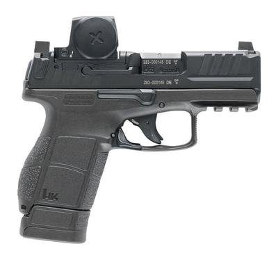 VP9CC w/Optic MicroCompact 9mm Luger 121 3.13 Inch Polygonal Rifled Barrel, Black | 642230272736