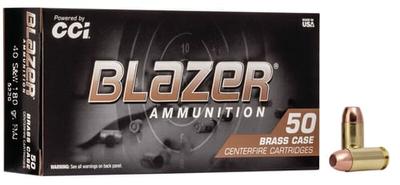 CCI 5220    BLAZER BRASS 40S  180 FMJ        50/20 | 076683052209