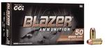 CCI BLAZER BRASS 40 SW 180GR FMJ 50RD 20BX/CS  | .40 SW | 076683052209