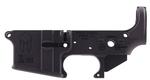 Spikes STLS021 Spartan Stripped Lower Receiver Multi-Caliber 7075-T6 Aluminum Black Anodized for AR-15  | .223 REM | 855319005051