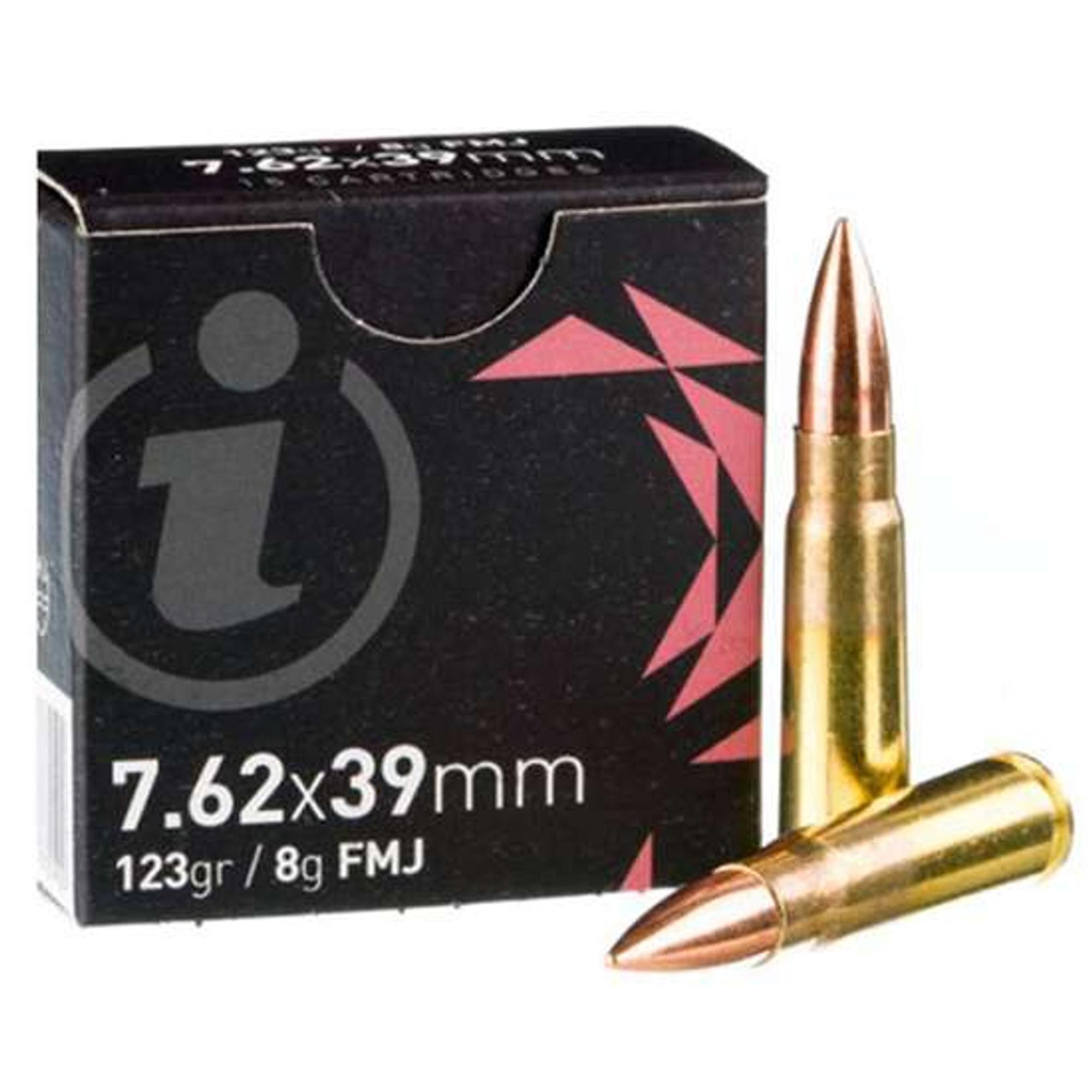IGMAN 7.62X39 123GR FMJ 15RD 56BX/CS | 7.62x39mm | 3877002037092
